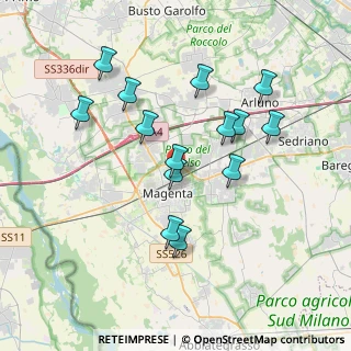 Mappa Via Carlo Pisacane, 20013 Magenta MI, Italia (3.48)