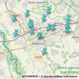 Mappa Via Carlo Pisacane, 20013 Magenta MI, Italia (4.29067)