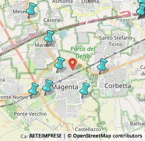 Mappa Via Carlo Pisacane, 20013 Magenta MI, Italia (3.01583)