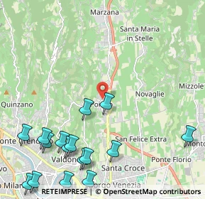 Mappa Via Poiano, 37142 Poiano VR, Italia (2.95563)