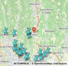 Mappa Via Poiano, 37142 Poiano VR, Italia (2.7445)