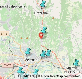 Mappa Via Poiano, 37142 Poiano VR, Italia (6.47167)