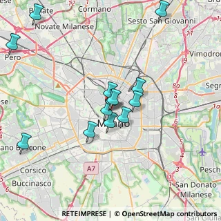Mappa Piazzetta San Marco, 20121 Milano MI, Italia (3.50385)