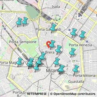 Mappa Piazzetta San Marco, 20121 Milano MI, Italia (1.109)