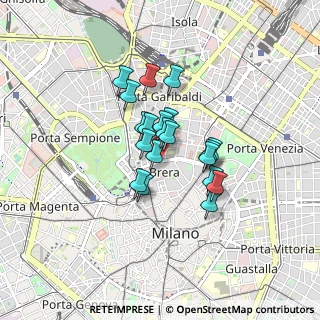 Mappa Piazzetta San Marco, 20121 Milano MI, Italia (0.566)