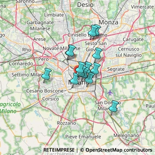 Mappa Piazzetta San Marco, 20121 Milano MI, Italia (4.48571)