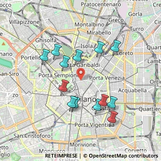 Mappa Piazzetta San Marco, 20121 Milano MI, Italia (1.81538)