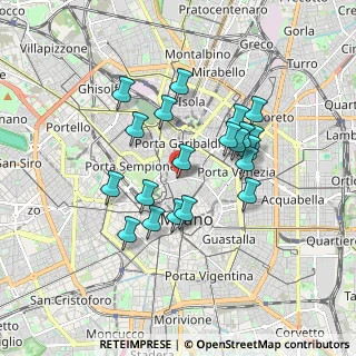 Mappa Piazzetta San Marco, 20121 Milano MI, Italia (1.5265)