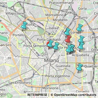 Mappa Piazzetta San Marco, 20121 Milano MI, Italia (1.97167)