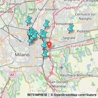 Mappa Via Camillo e Otto Cima, 20134 Milano MI, Italia (3.29071)