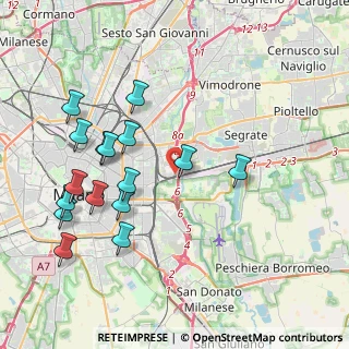 Mappa Via Camillo e Otto Cima, 20134 Milano MI, Italia (4.28125)