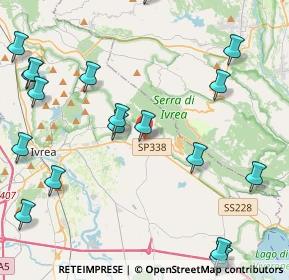 Mappa Via Ricca, 10012 Bollengo TO, Italia (5.843)