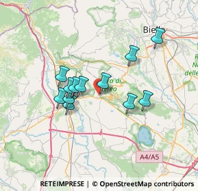 Mappa Via Ricca, 10012 Bollengo TO, Italia (5.67167)