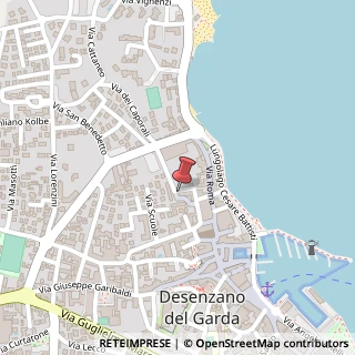 Mappa Via Scavi Romani, 18, 25015 Desenzano del Garda, Brescia (Lombardia)