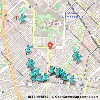 Mappa Columbus Clinic Center, 20146 Milano MI, Italia (0.6805)