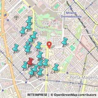 Mappa Columbus Clinic Center, 20146 Milano MI, Italia (0.5515)