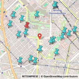Mappa Columbus Clinic Center, 20146 Milano MI, Italia (0.6625)