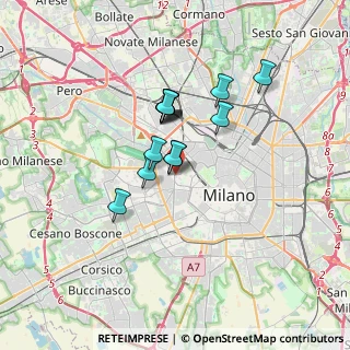 Mappa Columbus Clinic Center, 20146 Milano MI, Italia (2.50231)