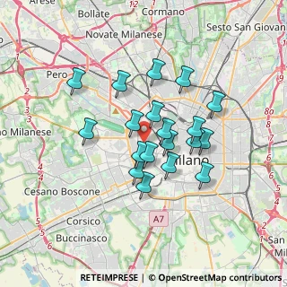Mappa Columbus Clinic Center, 20146 Milano MI, Italia (2.78421)
