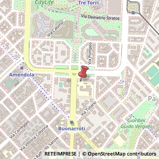 Mappa Via Michelangelo Buonarroti, 48, 20149 Milano, Milano (Lombardia)