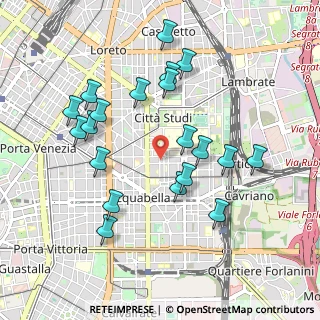 Mappa Via Guido Reni, 20133 Milano MI, Italia (0.9635)