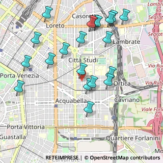 Mappa Via Guido Reni, 20133 Milano MI, Italia (1.1285)