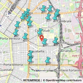 Mappa Via Guido Reni, 20133 Milano MI, Italia (1.1295)
