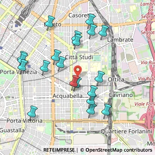 Mappa Via Guido Reni, 20133 Milano MI, Italia (1.066)