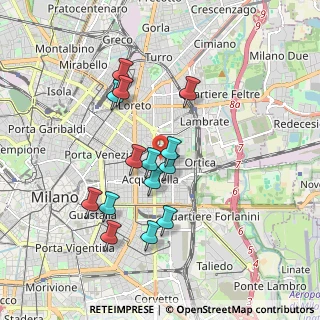 Mappa Via Guido Reni, 20133 Milano MI, Italia (1.64643)