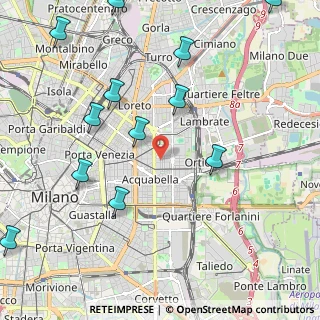 Mappa Via Guido Reni, 20133 Milano MI, Italia (2.68333)