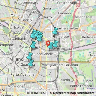 Mappa Via Guido Reni, 20133 Milano MI, Italia (1.3425)