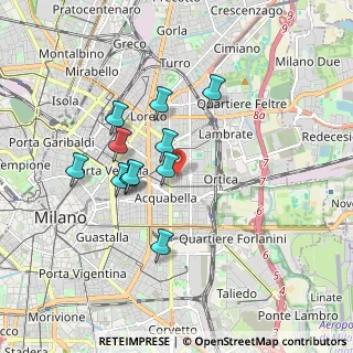 Mappa Via Guido Reni, 20133 Milano MI, Italia (1.50091)