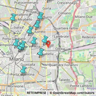 Mappa Via Guido Reni, 20133 Milano MI, Italia (2.42462)