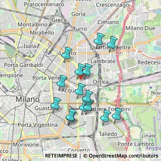 Mappa Via Guido Reni, 20133 Milano MI, Italia (1.73267)