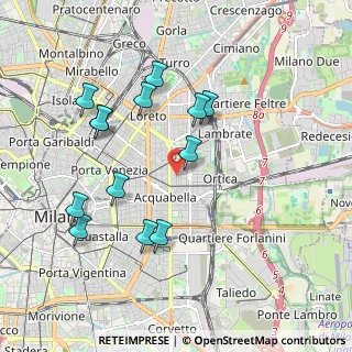 Mappa Via Guido Reni, 20133 Milano MI, Italia (1.94462)