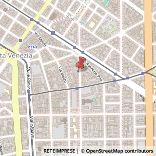 Mappa Via Pisacane Carlo, 53/sc.a, 20129 Milano, Milano (Lombardia)