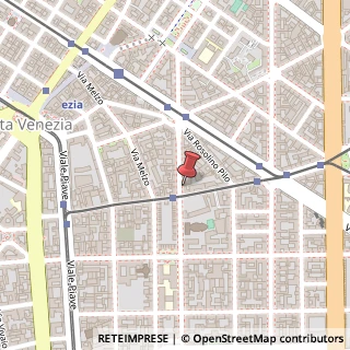 Mappa Via Nino Bixio, 31, 20129 Milano, Milano (Lombardia)