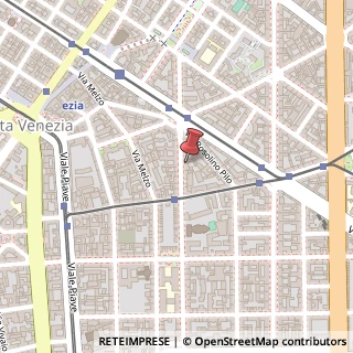 Mappa Via Carlo Pisacane, 40, 20129 Milano, Milano (Lombardia)