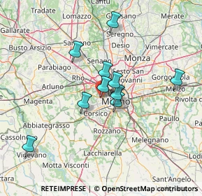 Mappa Via Matteo Civitali, 20147 Milano MI, Italia (12.86636)