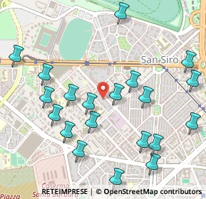 Mappa Via Matteo Civitali, 20147 Milano MI, Italia (0.587)