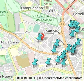 Mappa Via Matteo Civitali, 20147 Milano MI, Italia (1.2995)