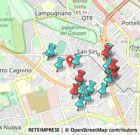 Mappa Via Matteo Civitali, 20147 Milano MI, Italia (0.897)