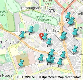 Mappa Via Matteo Civitali, 20147 Milano MI, Italia (1.16)