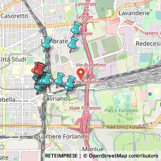 Mappa Via Camillo e Otto Cima, 20134 Milano MI, Italia (1.0495)