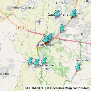 Mappa Via Chiesa, 25020 Capriano del Colle BS, Italia (2.08545)