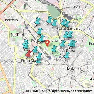 Mappa Viale Luigi Camoens, 20121 Milano MI, Italia (0.895)