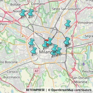 Mappa Via dell'Annunciata, 20121 Milano MI, Italia (3.23333)