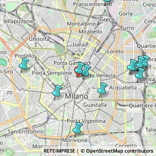Mappa Via dell'Annunciata, 20121 Milano MI, Italia (2.5175)