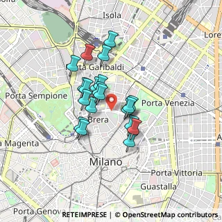 Mappa Via dell'Annunciata, 20121 Milano MI, Italia (0.6265)