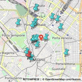 Mappa Via dell'Annunciata, 20121 Milano MI, Italia (0.958)